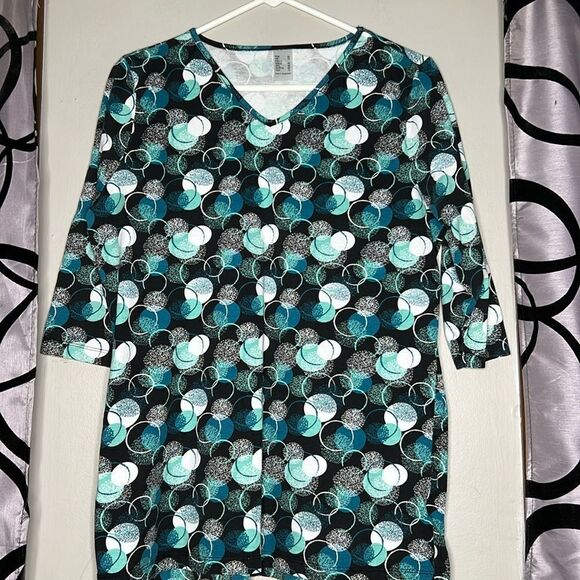 Women’s three-quarter sleeves blouse, size 10 - Picture 1 of 11